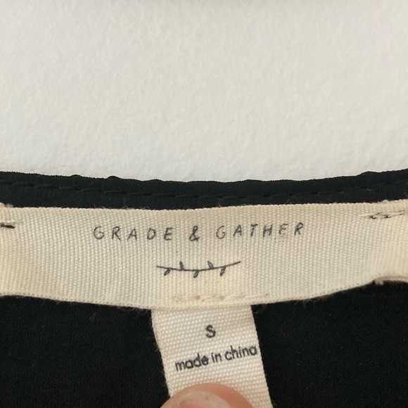 Satin Peasant Blouse - Picture 3 of 5